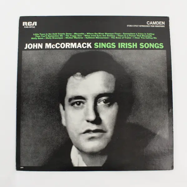 John McCormack Sings Irish Songs - 12" LP Vinyl Record 
