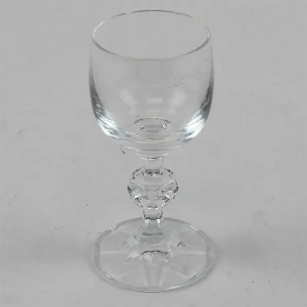 Lot of 2 Bohemia Crystal 'Claudia' Cordial Glasses - Youngberg Hill Promo