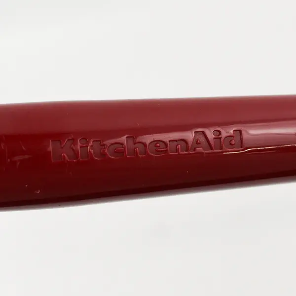 Kitchen Aid Red Handled Classic Etched Fine Grater Tool W/ Cover 12.75" Long
