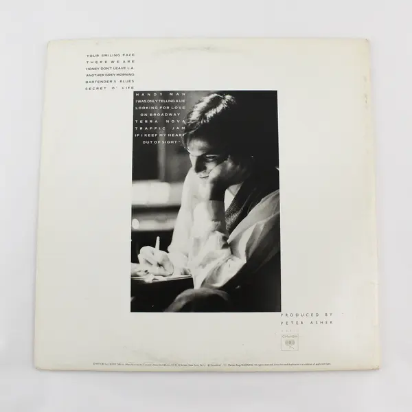 James Taylor JT  12" Vinyl Record