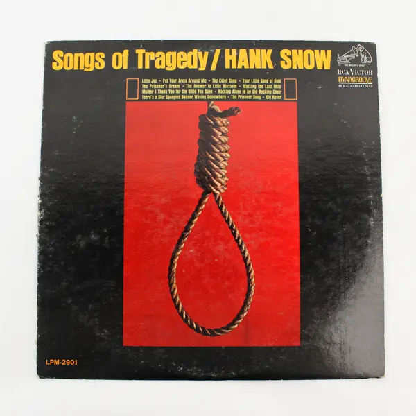 Songs Of Tragedy Hank Snow 12" Vinyl  Record