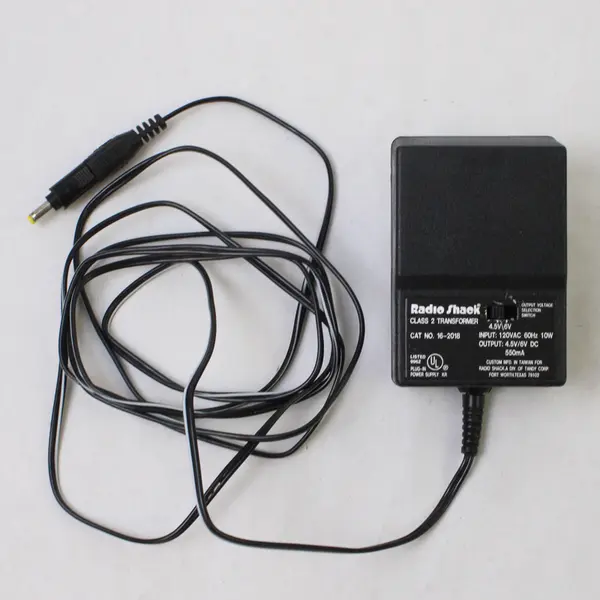 RadioShack Class 2 AC/DC Power Adapter - Used Untested