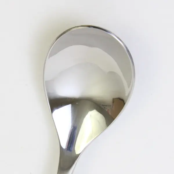 Lot of 2 Nambe Flatware Aidan Pattern 18/10 SS Oval Soup Spoon Dinner Knife VG