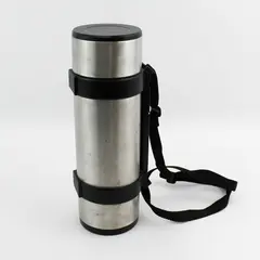 Eddie Bauer 1 Liter Aluminum thermos With handle And Strap No 70815