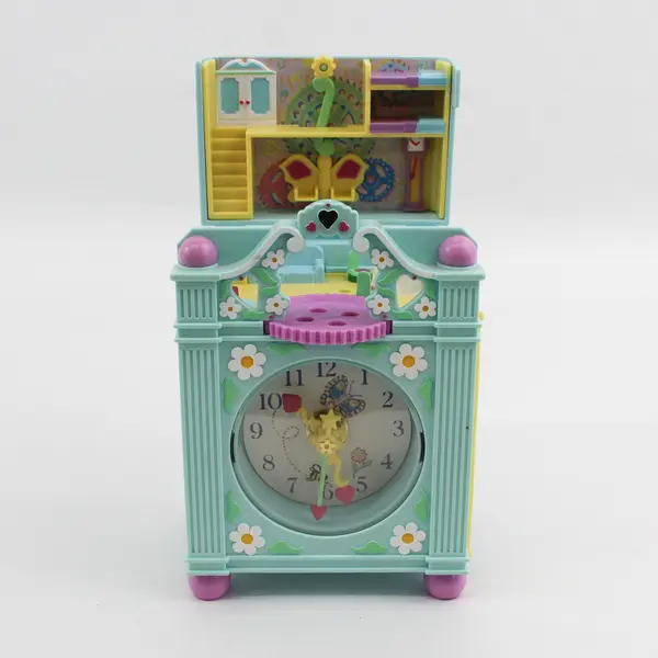 1991 Polly Pocket Furniture Clock Works No Figures