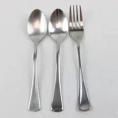 Lot of 3 Oneida Lonsdale 2 Teaspoons & 1 Salad Fork