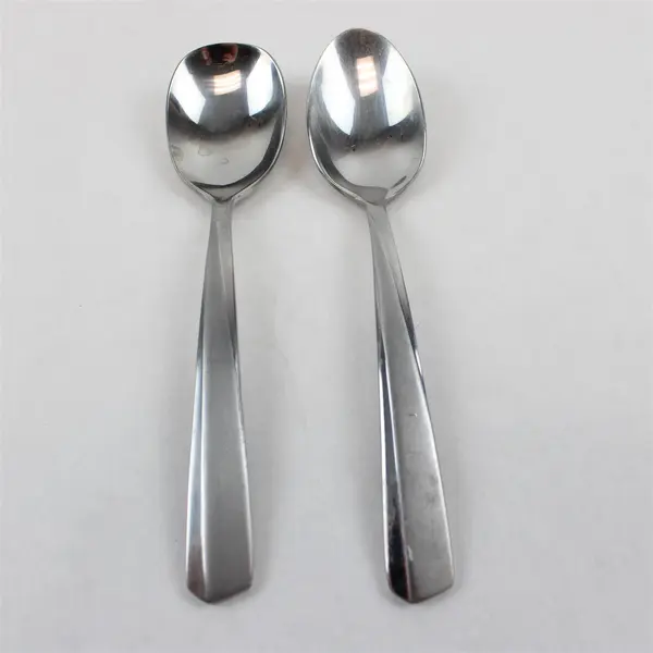 Lot of 2 Oneida Linnea Stainless Sugar Spoon & Teaspoon