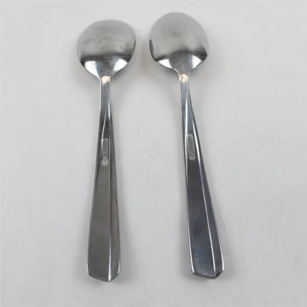 Lot of 2 Oneida Linnea Stainless Sugar Spoon & Teaspoon