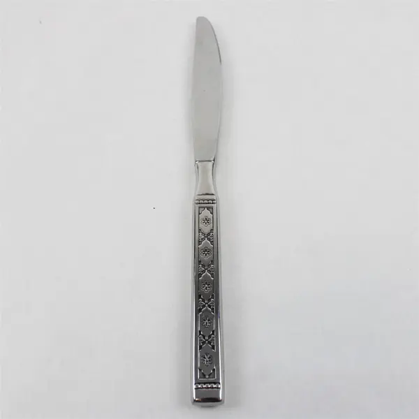 Lot of 2 Oneida Lisbon Stainless Hollow Handle Steak & Modern Flatware Knives