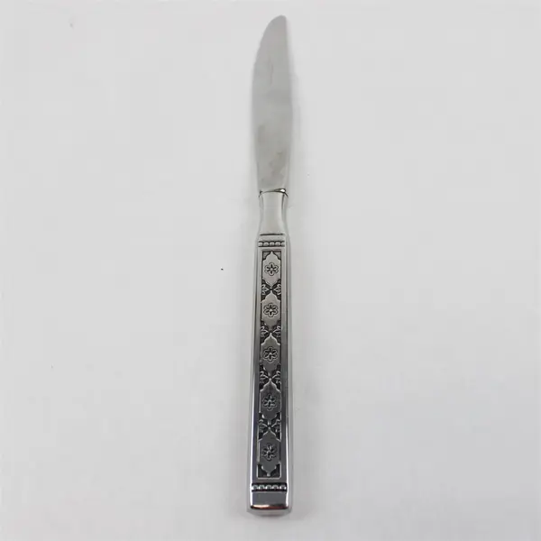 Lot of 2 Oneida Lisbon Stainless Hollow Handle Steak & Modern Flatware Knives