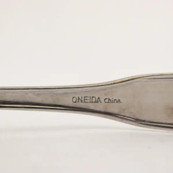 Set of 6 Oneida Laguna Stainless Steel Dinner Forks 8.5"
