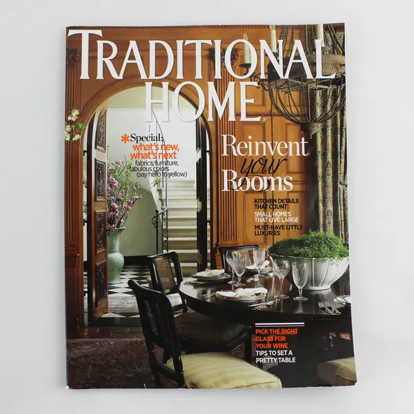 Lot of 5 Traditional Home Magazine Issues 2009-2011 Home Decor