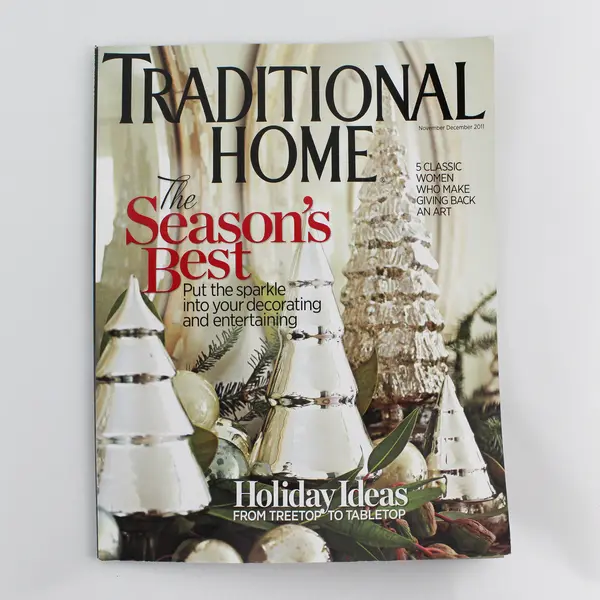 Lot of 5 Traditional Home Magazine Issues 2009-2011 Home Decor