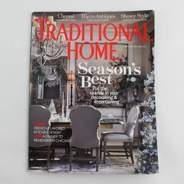 Lot of 3 Traditional Home Magazine Issues 2016 and 2018 Home Decor