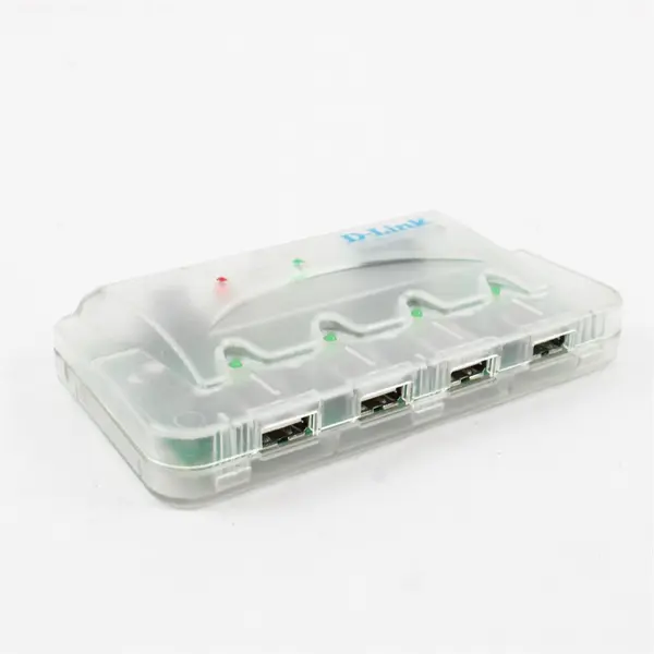 D-Link DSB-H4 4-Port USB Hub - Used Untested No Power Cords