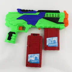 Buzz Bee Toy Gun BBT1902 Dart Gun Green Blue Orange w/ 2 Cartridges No Darts