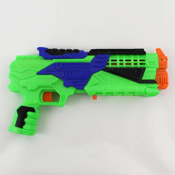 Buzz Bee Toy Gun BBT1902 Dart Gun Green Blue Orange w/ 2 Cartridges No Darts