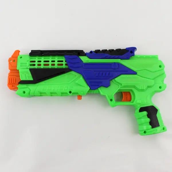 Buzz Bee Toy Gun BBT1902 Dart Gun Green Blue Orange w/ 2 Cartridges No Darts