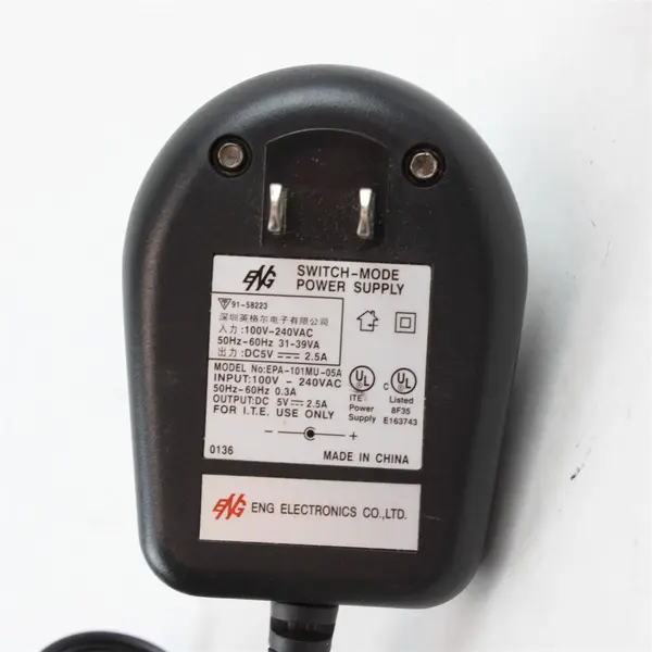ENG Electronics EPA-101MU-05A AC Adapter Power Supply Untested For Parts
