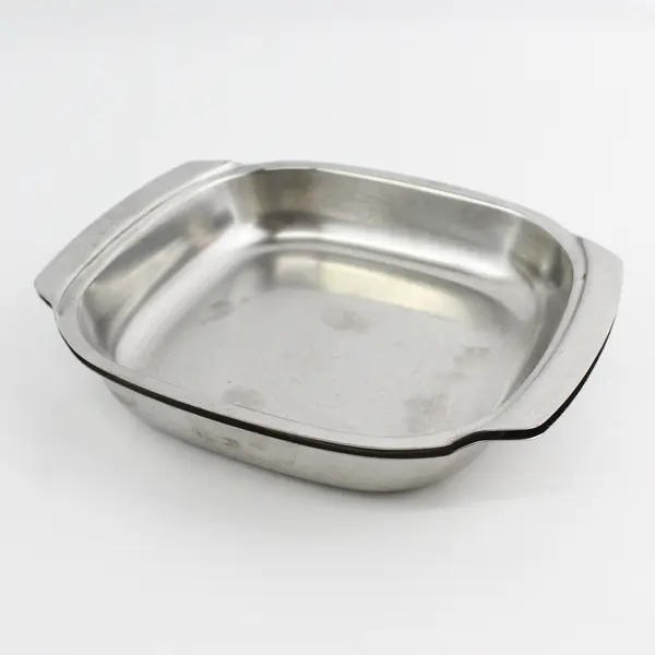 Set of 2 Vintage Selandia 18/8 Stainless Steel Handled Bowls