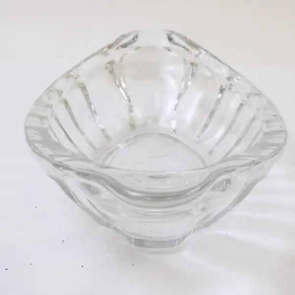 Corning Designs Clear Pressed Glass Oval Celery Relish Dish Bowl 9.25" Long