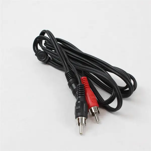 Lot of 2 Audio Cables RCA to Bare Wire & 3.5mm Y-Splitter Male to 2 Female