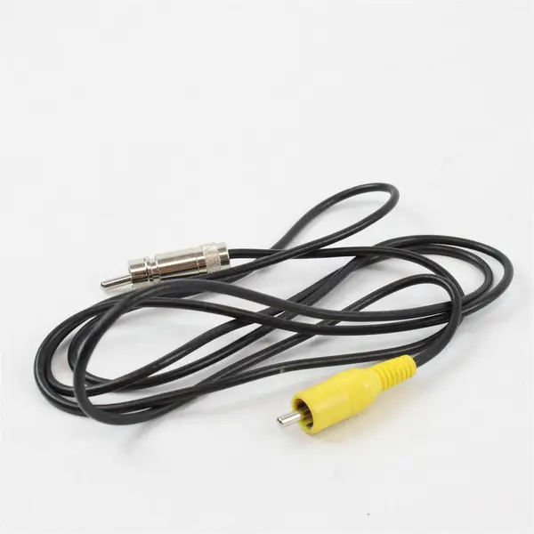 Lot of 2 Yellow RCA Composite Video Cables - Used Untested