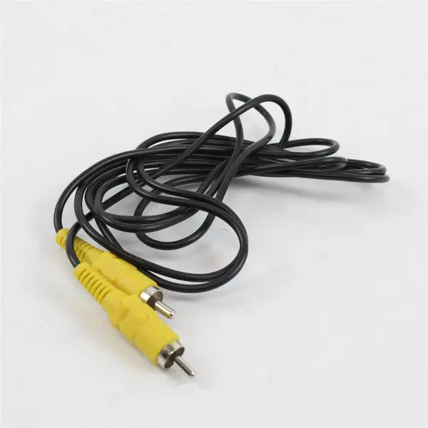 Lot of 2 Yellow RCA Composite Video Cables - Used Untested