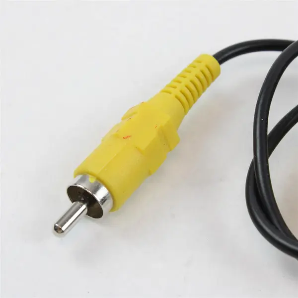 Lot of 2 Yellow RCA Composite Video Cables - Used Untested