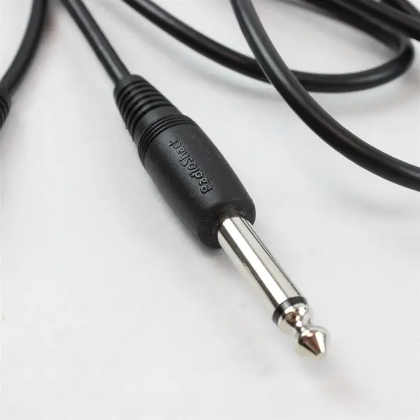 Lot of 2 A/V Cables 6.35mm Sync & RCA Composite - Used