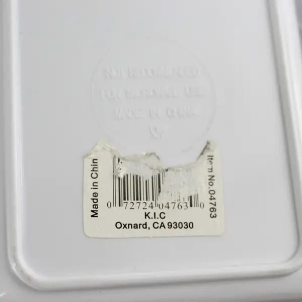 Blue & Green Themed 3-Compartment Serving Dish, #04763
