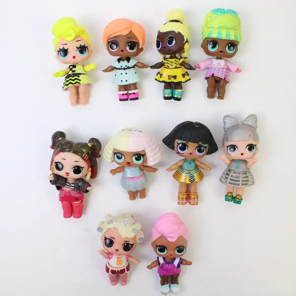 Lot of 10 Mixed L.O.L  Surprise Figures