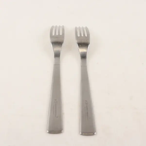 Set of 2 Studio William Baobab Stainless Individual Salad Forks
