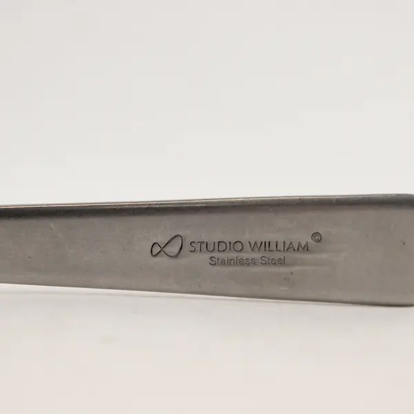 Set of 2 Studio William Baobab Stainless Individual Salad Forks