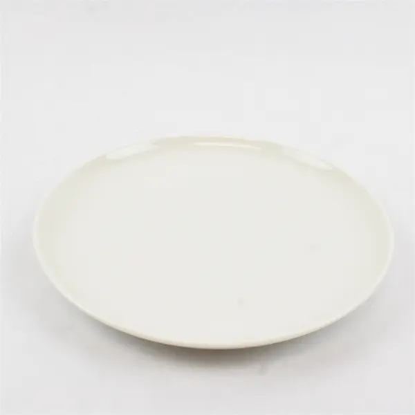 Lot Of 4 Syracuse Brand Serene Pattern White Ceramic Salad Plates 8.25"