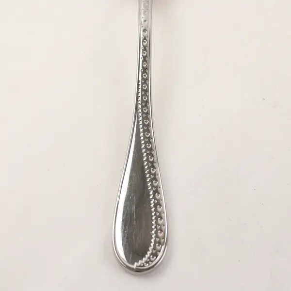 Set of 2 Unbranded Stainless Tablespoons 8.25in Used Flatware