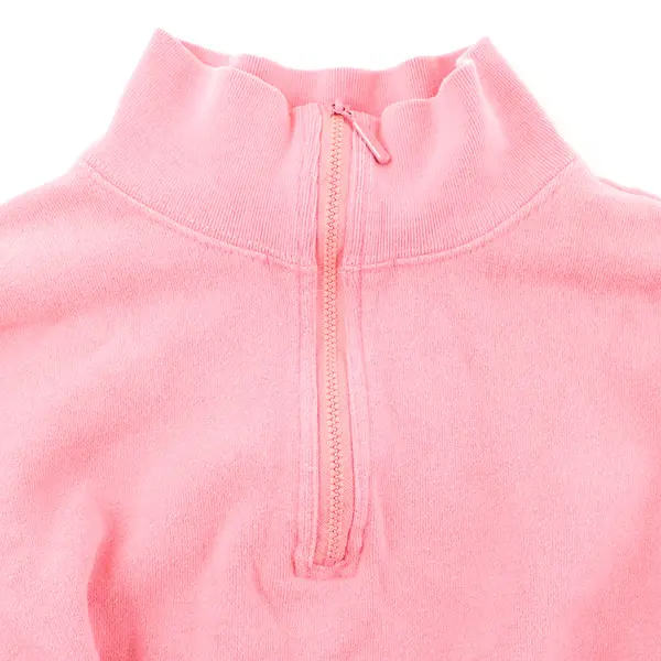 Eddie Bauer Pink 1/4-Zip Pullover Women's Large
