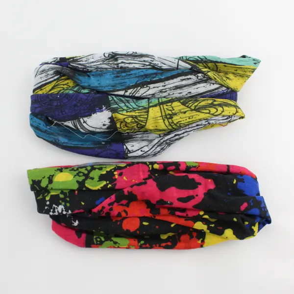 Lot of 5 Women's Headbands Varied Colors and Patterns