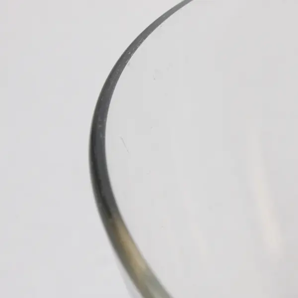 Arcoroc France Brand Clear Glass No Matter Mixing Bowl 9.25" Round 4.5" Tall