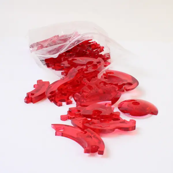 Avon 2012 Red 3D Apple Puzzle Teacher Gift Collectible Used