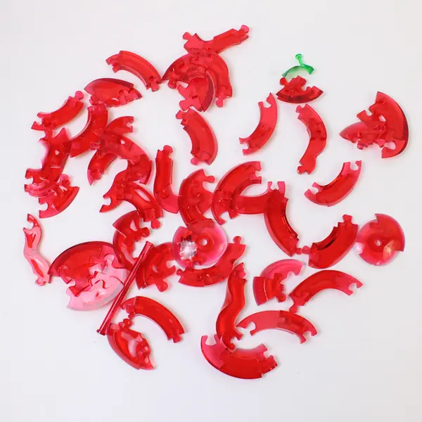 Avon 2012 Red 3D Apple Puzzle Teacher Gift Collectible Used