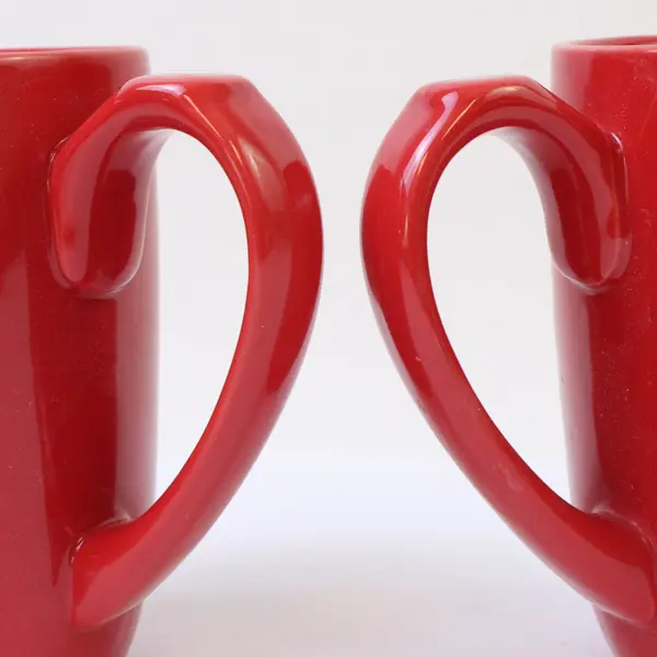 Set of 2 Mason Craft & More Red Coffee Mugs - Good Pre-Owned