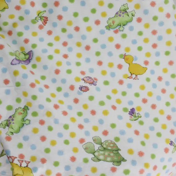 3+ Yards Cathy Heck for Springs Industries Little Pond Flannel Fabric