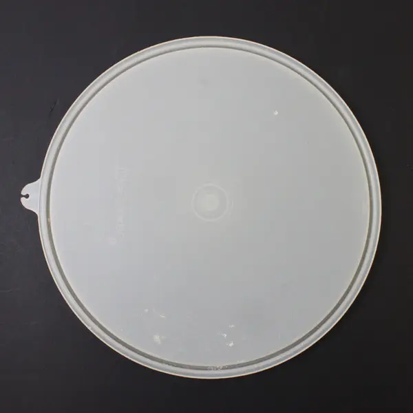 Tupperware 9" Round Frosted Clear Replacement Lid 1203-6 Vintage