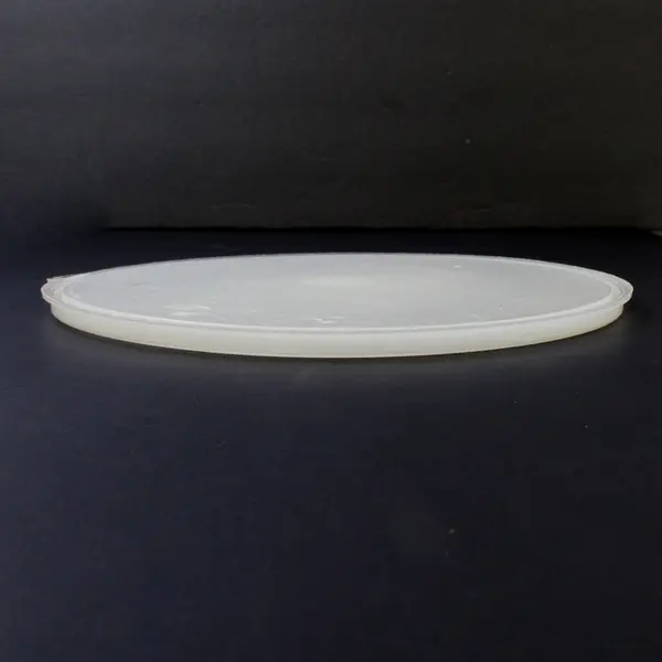Tupperware 9" Round Frosted Clear Replacement Lid 1203-6 Vintage