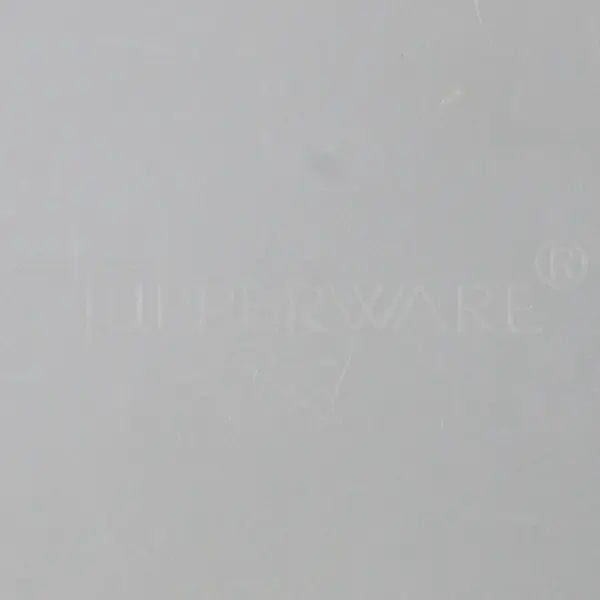 Tupperware 9" Round Frosted Clear Replacement Lid 1203-6 Vintage