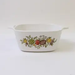 Vintage Corning Ware Spice of Life Mini Small Casserole Dish 2 3/4 Cup P-43-B