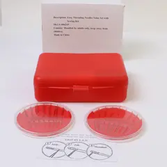 New Sewing Kit with Easy-Threading Hand Needles - Portable Travel Repair