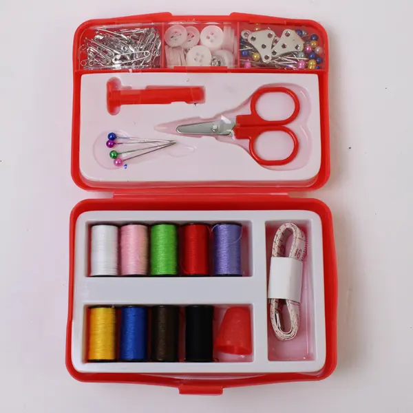 New Sewing Kit with Easy-Threading Hand Needles - Portable Travel Repair