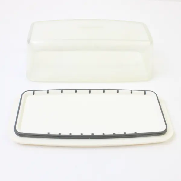 Progressive International ProKeeper Butter Container White Base Clear Lid